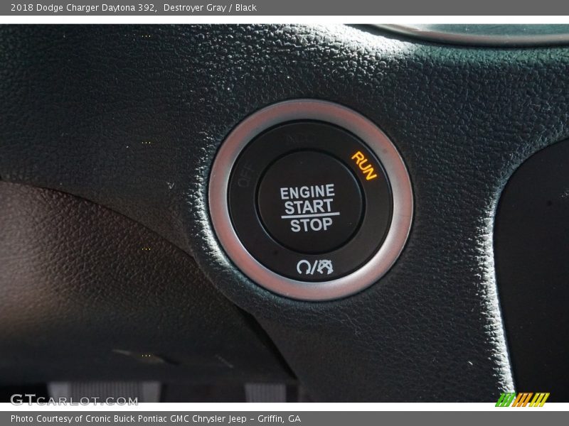 Destroyer Gray / Black 2018 Dodge Charger Daytona 392