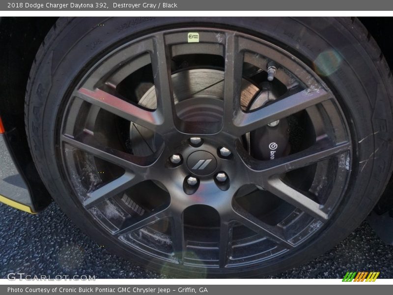 Destroyer Gray / Black 2018 Dodge Charger Daytona 392