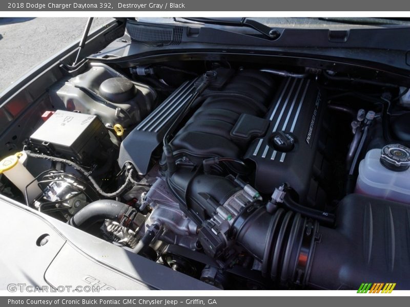 Destroyer Gray / Black 2018 Dodge Charger Daytona 392