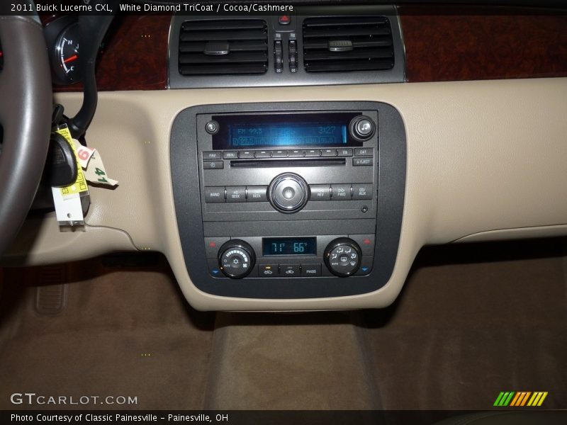 White Diamond TriCoat / Cocoa/Cashmere 2011 Buick Lucerne CXL