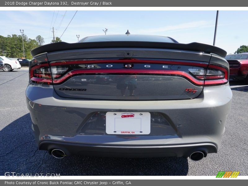 Destroyer Gray / Black 2018 Dodge Charger Daytona 392