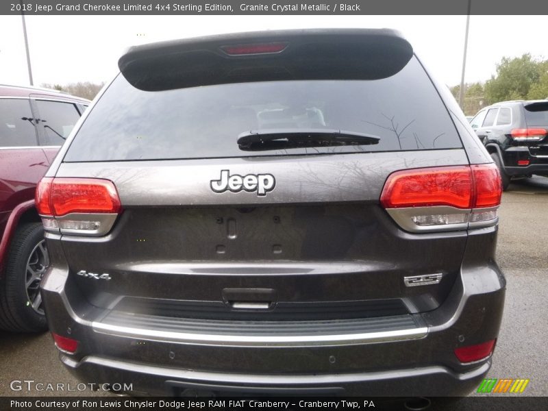 Granite Crystal Metallic / Black 2018 Jeep Grand Cherokee Limited 4x4 Sterling Edition