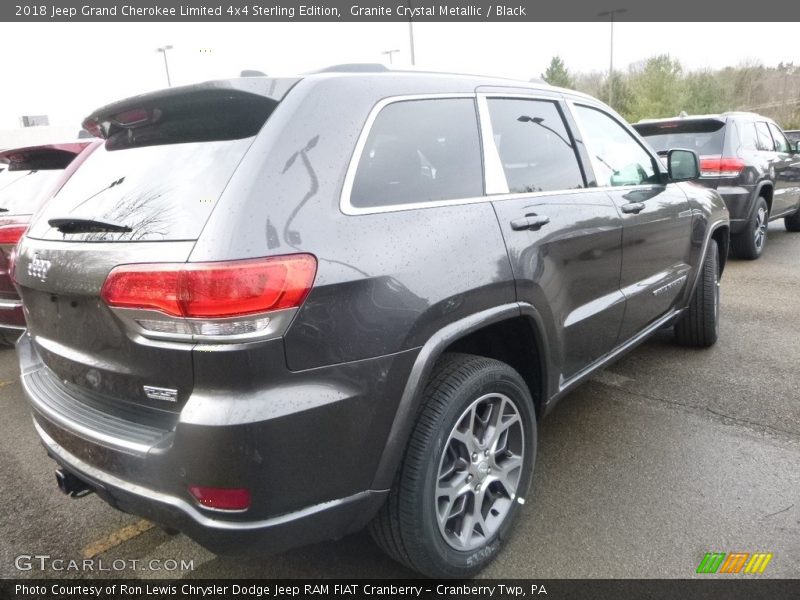 Granite Crystal Metallic / Black 2018 Jeep Grand Cherokee Limited 4x4 Sterling Edition