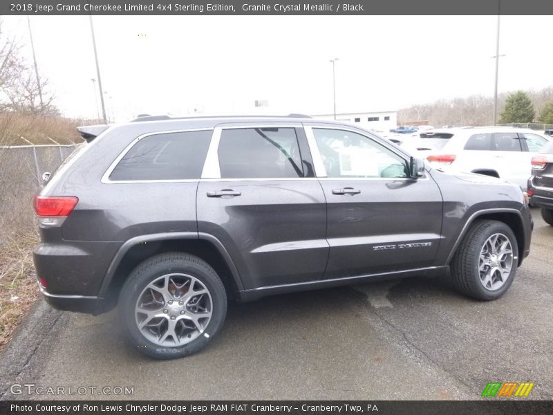 Granite Crystal Metallic / Black 2018 Jeep Grand Cherokee Limited 4x4 Sterling Edition