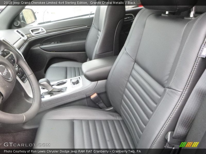Granite Crystal Metallic / Black 2018 Jeep Grand Cherokee Limited 4x4 Sterling Edition