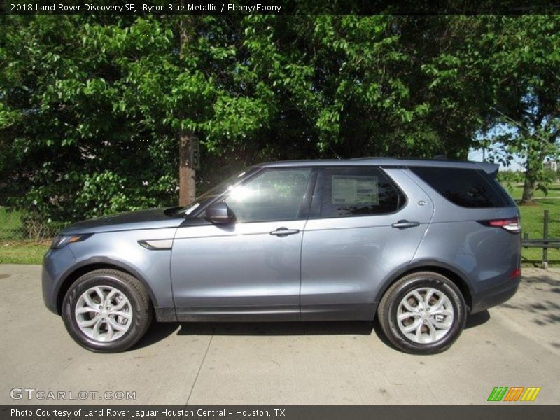 Byron Blue Metallic / Ebony/Ebony 2018 Land Rover Discovery SE