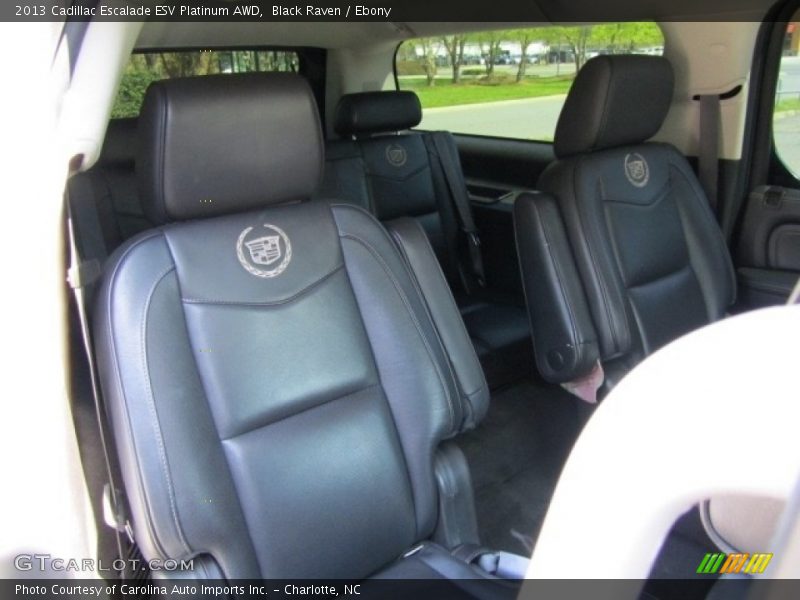 Black Raven / Ebony 2013 Cadillac Escalade ESV Platinum AWD
