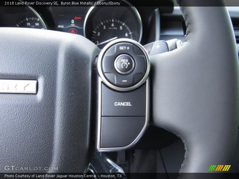 Byron Blue Metallic / Ebony/Ebony 2018 Land Rover Discovery SE