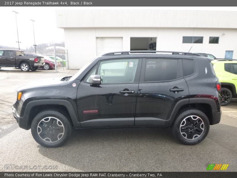 Black / Black 2017 Jeep Renegade Trailhawk 4x4
