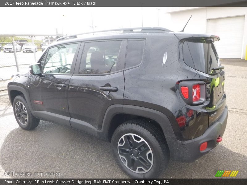 Black / Black 2017 Jeep Renegade Trailhawk 4x4