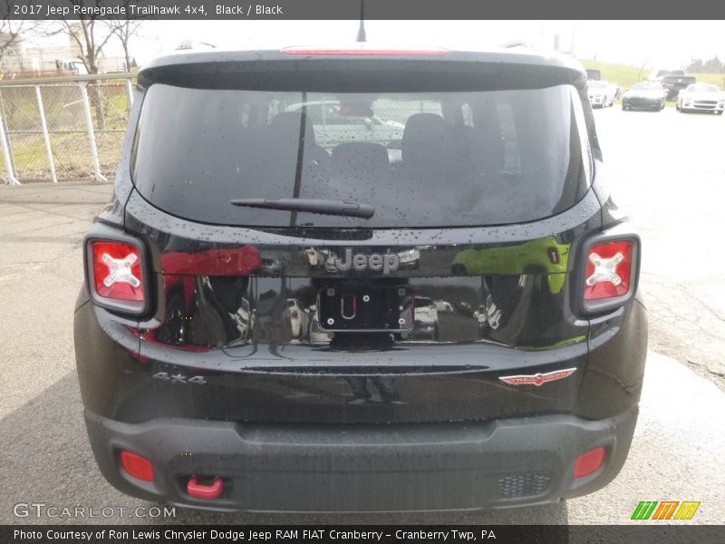 Black / Black 2017 Jeep Renegade Trailhawk 4x4