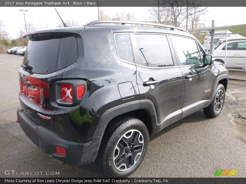 Black / Black 2017 Jeep Renegade Trailhawk 4x4