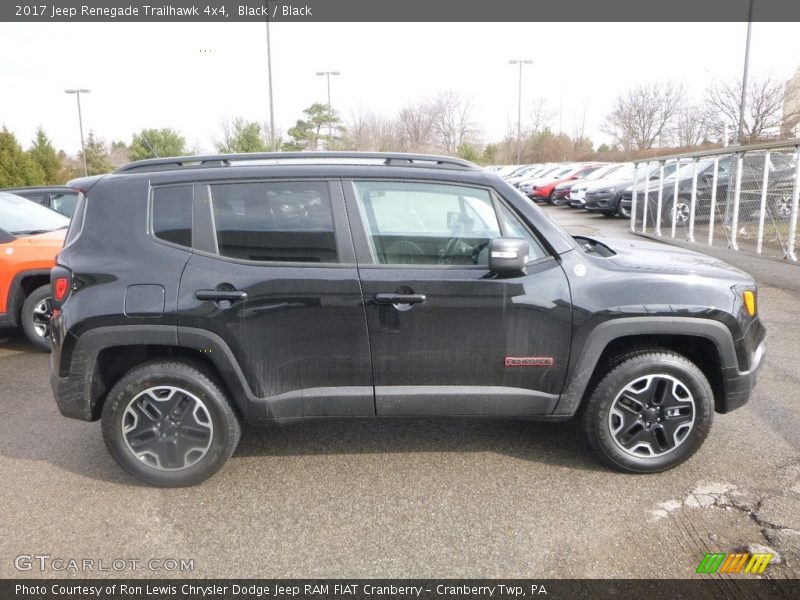 Black / Black 2017 Jeep Renegade Trailhawk 4x4