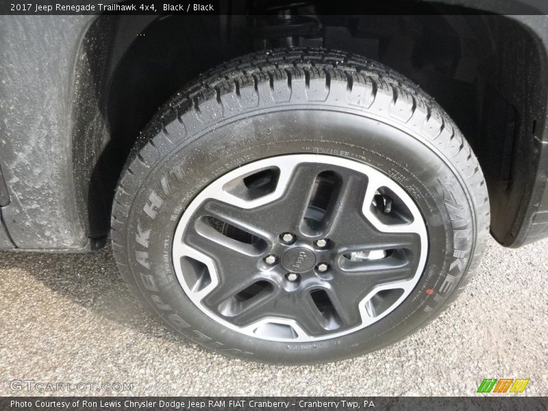Black / Black 2017 Jeep Renegade Trailhawk 4x4