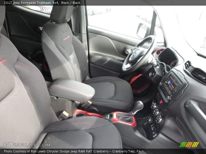 Black / Black 2017 Jeep Renegade Trailhawk 4x4