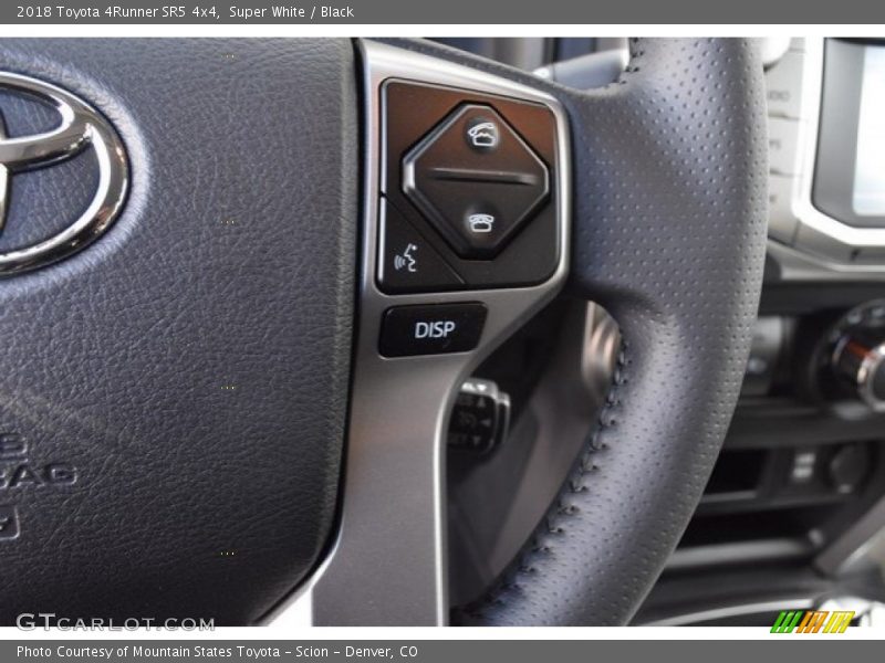 Super White / Black 2018 Toyota 4Runner SR5 4x4
