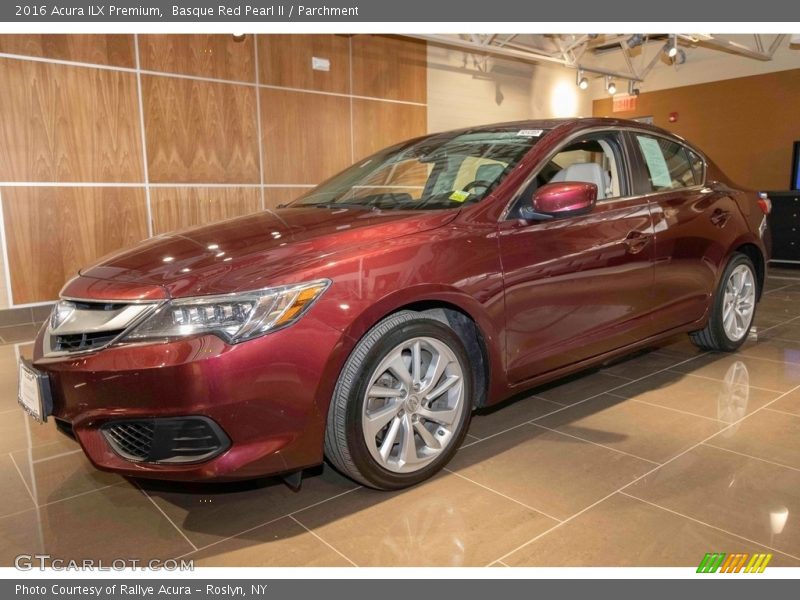 Basque Red Pearl II / Parchment 2016 Acura ILX Premium