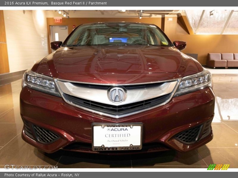 Basque Red Pearl II / Parchment 2016 Acura ILX Premium