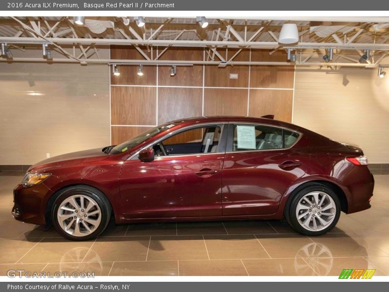 Basque Red Pearl II / Parchment 2016 Acura ILX Premium