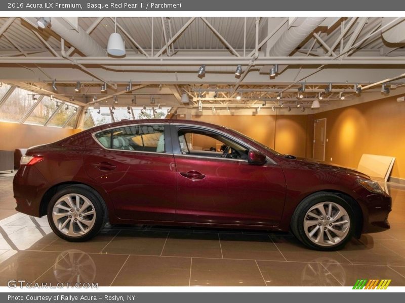 Basque Red Pearl II / Parchment 2016 Acura ILX Premium