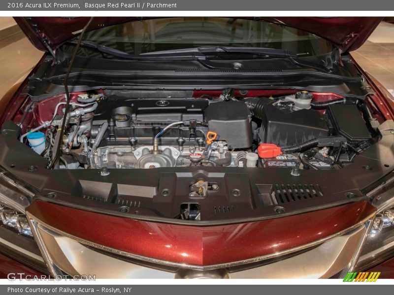 Basque Red Pearl II / Parchment 2016 Acura ILX Premium