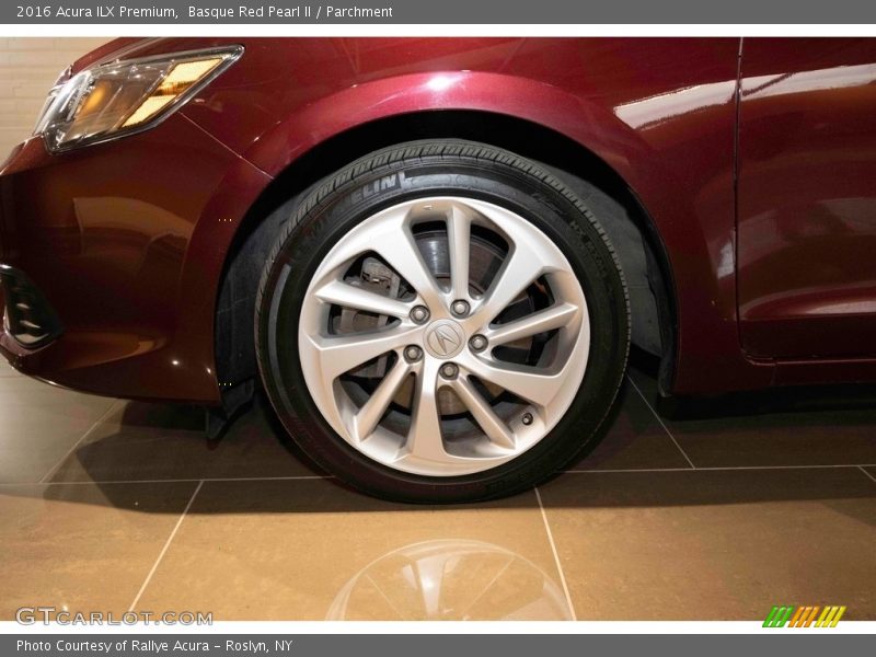 Basque Red Pearl II / Parchment 2016 Acura ILX Premium