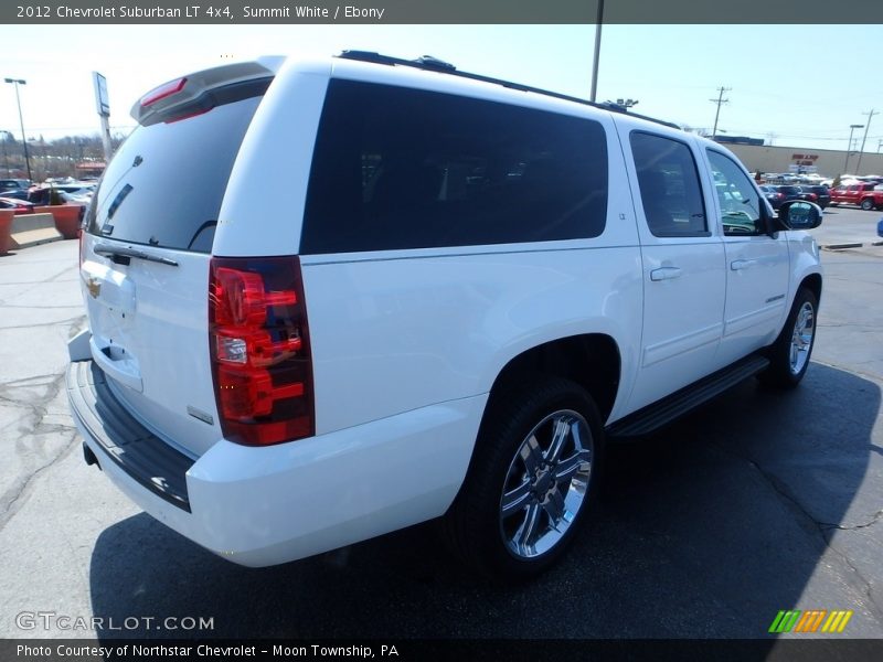Summit White / Ebony 2012 Chevrolet Suburban LT 4x4