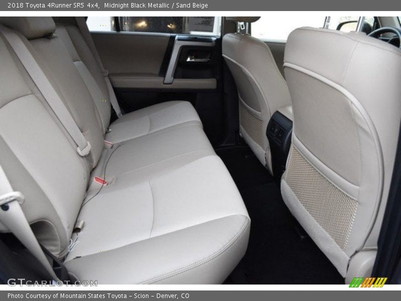 Midnight Black Metallic / Sand Beige 2018 Toyota 4Runner SR5 4x4