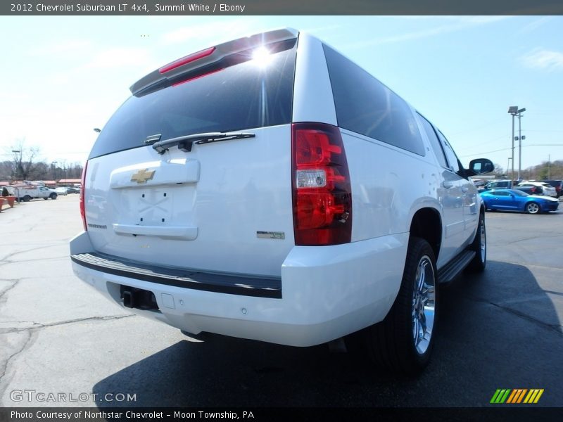 Summit White / Ebony 2012 Chevrolet Suburban LT 4x4