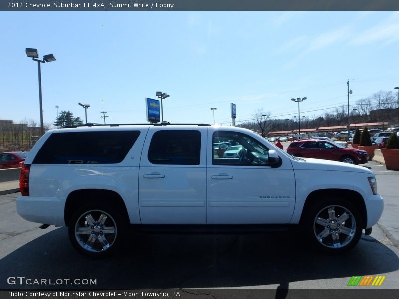 Summit White / Ebony 2012 Chevrolet Suburban LT 4x4