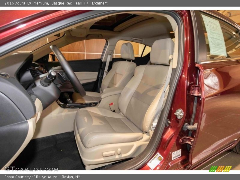 Basque Red Pearl II / Parchment 2016 Acura ILX Premium