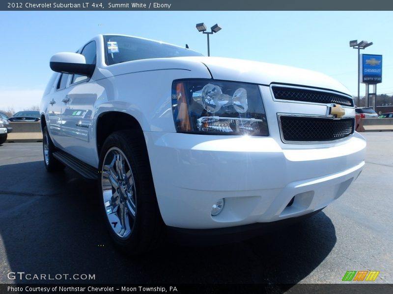 Summit White / Ebony 2012 Chevrolet Suburban LT 4x4