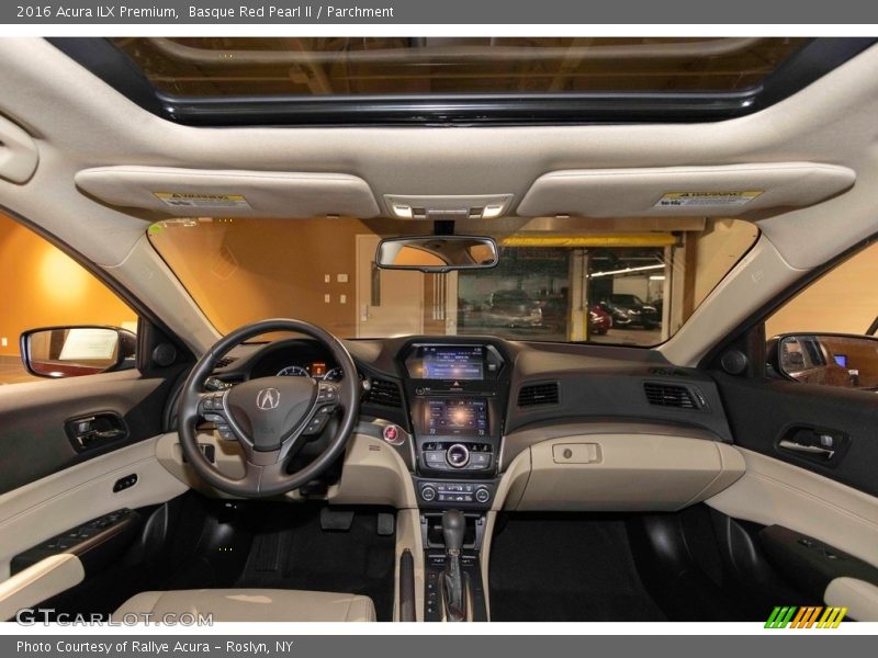 Basque Red Pearl II / Parchment 2016 Acura ILX Premium
