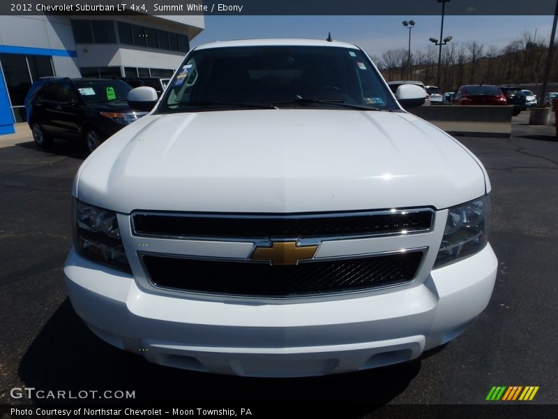 Summit White / Ebony 2012 Chevrolet Suburban LT 4x4