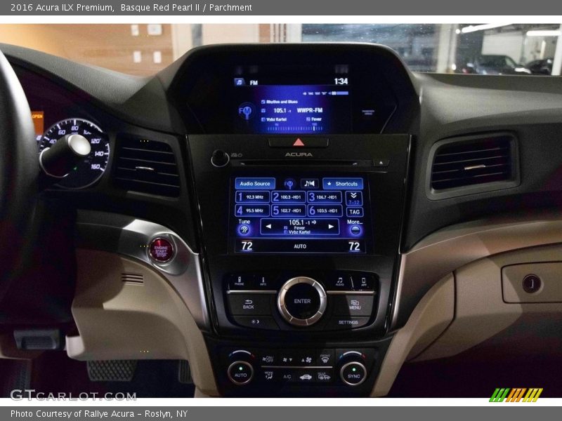 Basque Red Pearl II / Parchment 2016 Acura ILX Premium