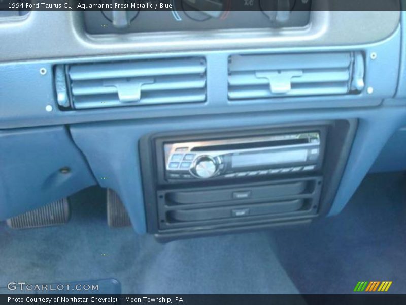 Aquamarine Frost Metallic / Blue 1994 Ford Taurus GL