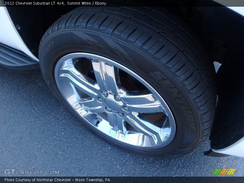 Summit White / Ebony 2012 Chevrolet Suburban LT 4x4