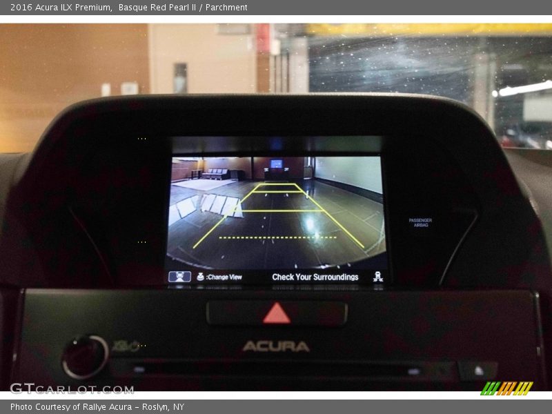 Basque Red Pearl II / Parchment 2016 Acura ILX Premium