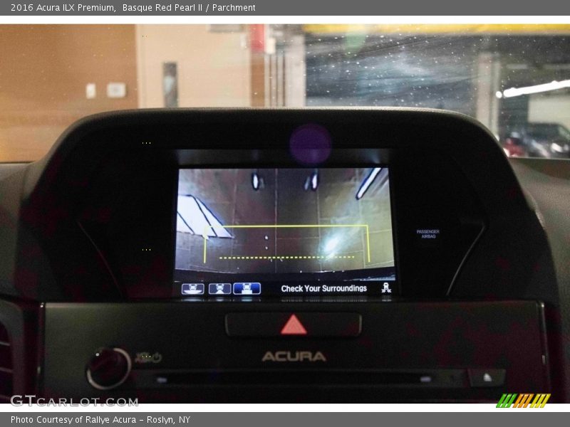 Basque Red Pearl II / Parchment 2016 Acura ILX Premium