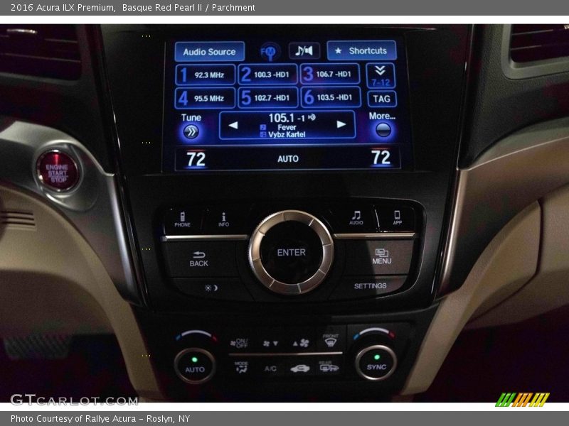 Basque Red Pearl II / Parchment 2016 Acura ILX Premium