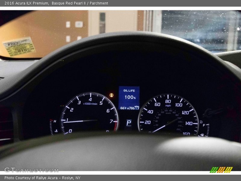 Basque Red Pearl II / Parchment 2016 Acura ILX Premium