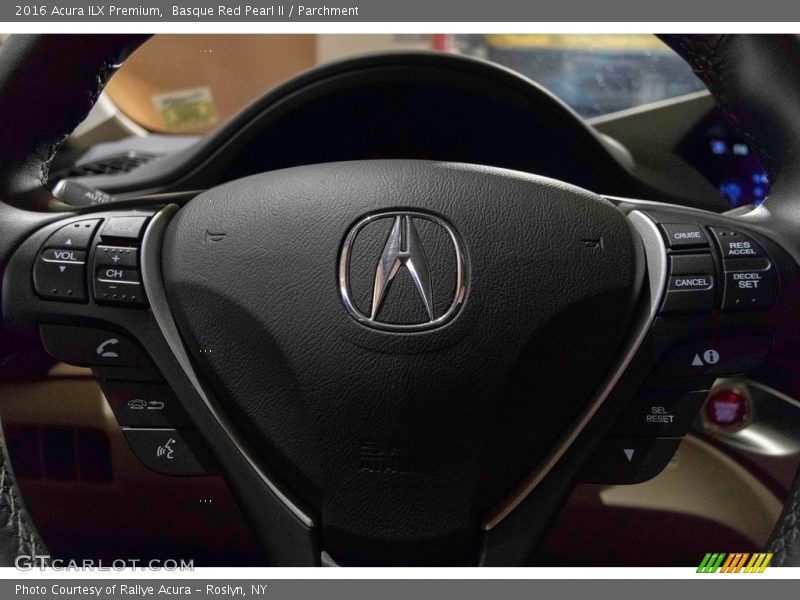 Basque Red Pearl II / Parchment 2016 Acura ILX Premium
