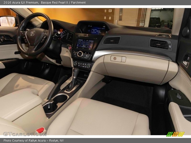 Basque Red Pearl II / Parchment 2016 Acura ILX Premium
