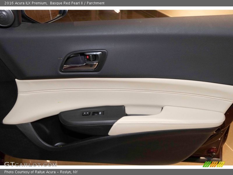 Basque Red Pearl II / Parchment 2016 Acura ILX Premium