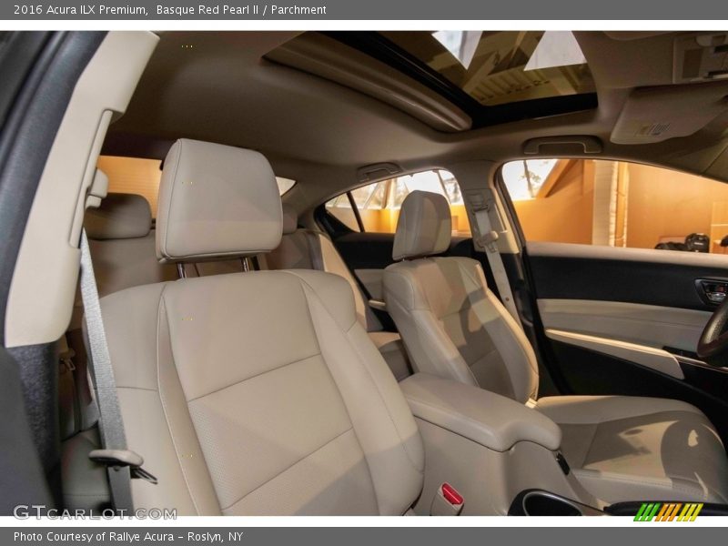 Basque Red Pearl II / Parchment 2016 Acura ILX Premium