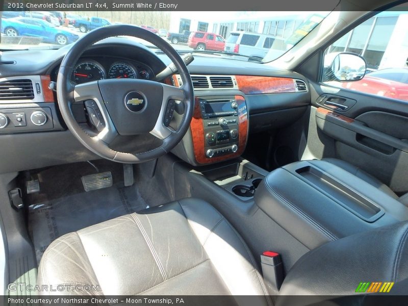 Summit White / Ebony 2012 Chevrolet Suburban LT 4x4