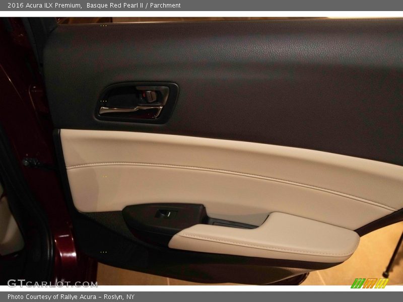 Basque Red Pearl II / Parchment 2016 Acura ILX Premium