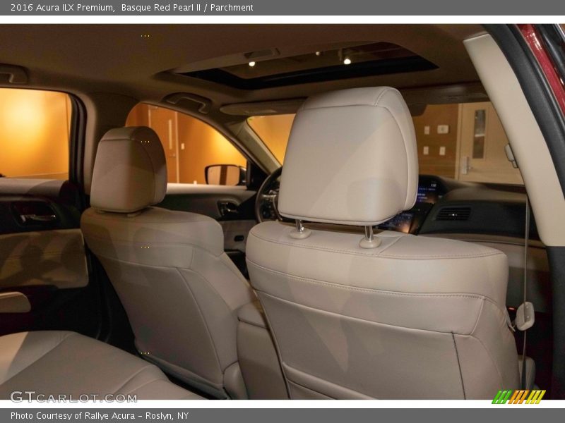 Basque Red Pearl II / Parchment 2016 Acura ILX Premium