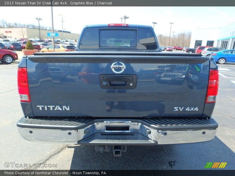 Graphite Blue / Charcoal 2013 Nissan Titan SV Crew Cab 4x4
