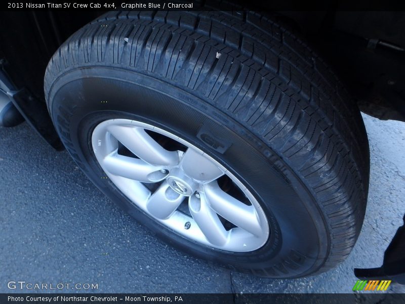 Graphite Blue / Charcoal 2013 Nissan Titan SV Crew Cab 4x4